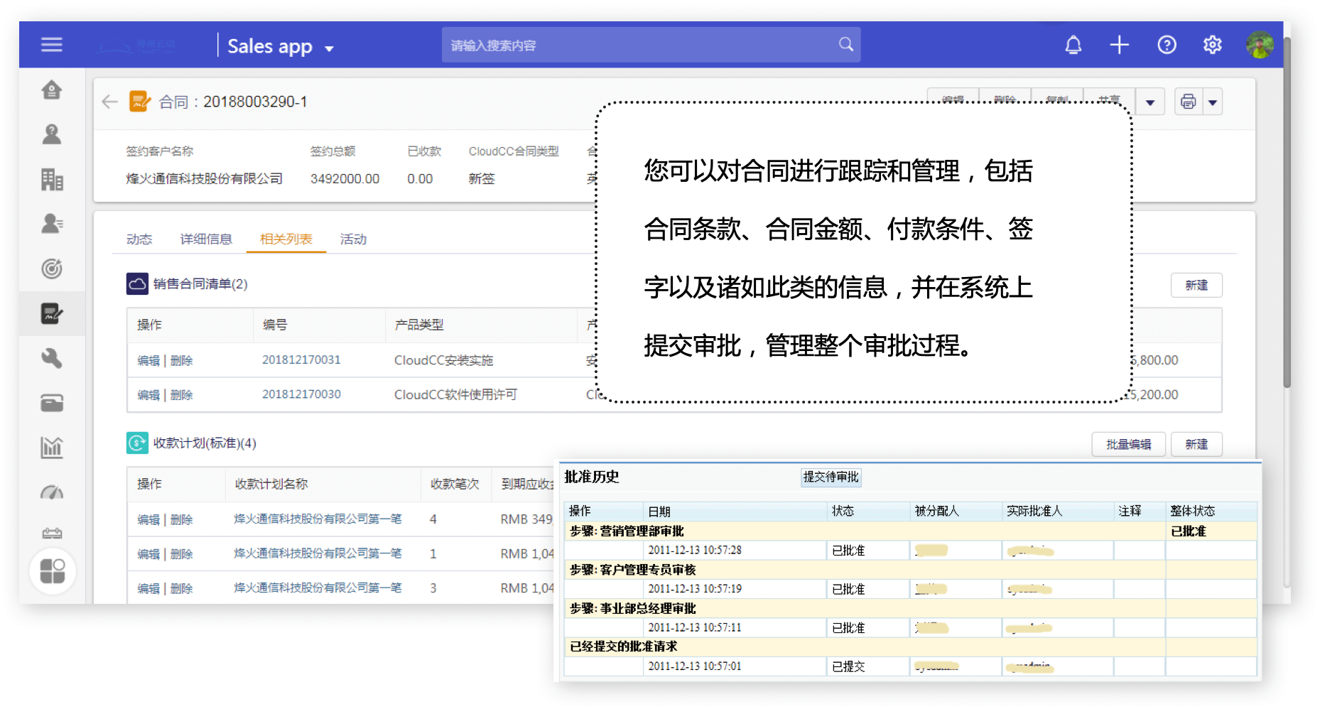 商机跟进｜IT科技行业CRM解决方案示意图