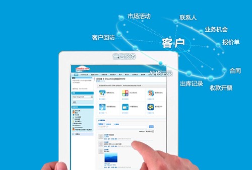 爱康国宾签约CloudCC CRM